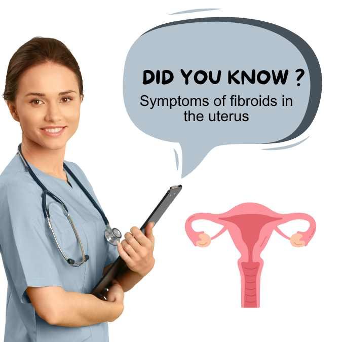 symptoms of fibroids in uterus